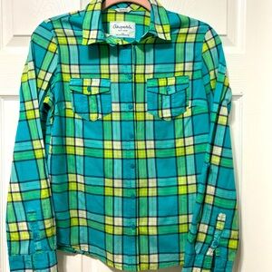 Aeropostale 87 Signature Juniors Sz M Button-up, long sleeve